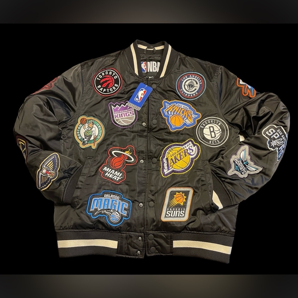NBA | Patchwork Teams Bomber Jacket